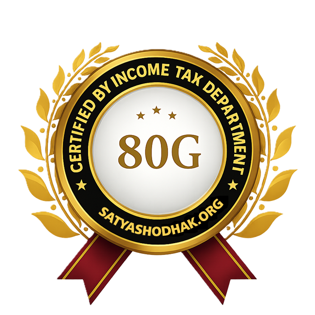 80G badge Satyashodhak.org