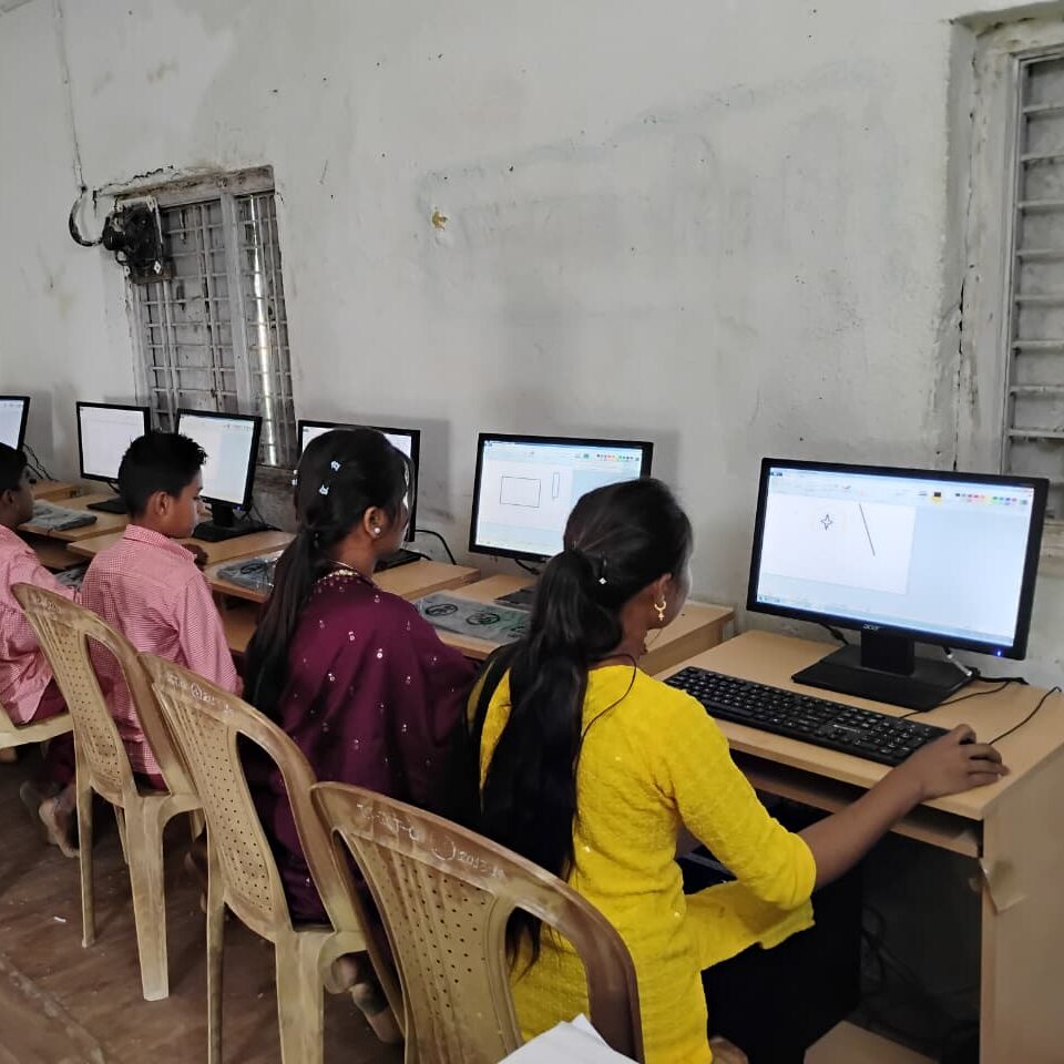 ICT lab 2025 at tisgaon vidyalay